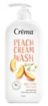 קרמה תחליב רחצה אפרסק 750מל / Crema Cream Wash 750ml