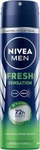 ניואה דאו ספריי (ג) פרש סנסיישן 72שעות 150מל / Nivea Deo Spray Fresh Sensation Men 150ml