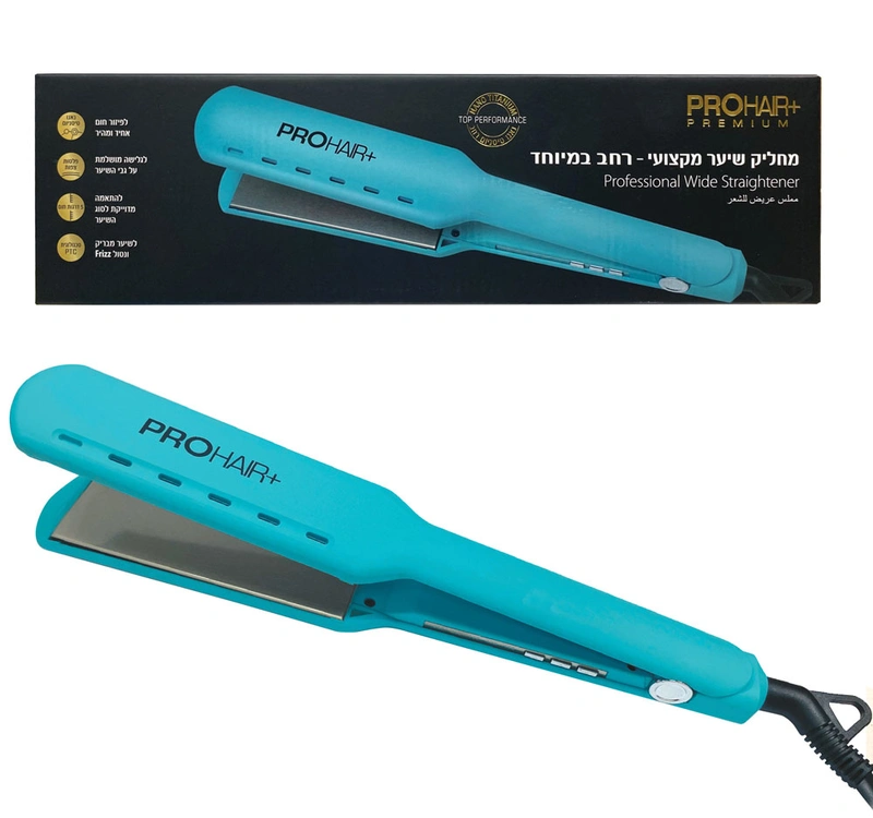 PRO HAIRמחליק שיער רחב