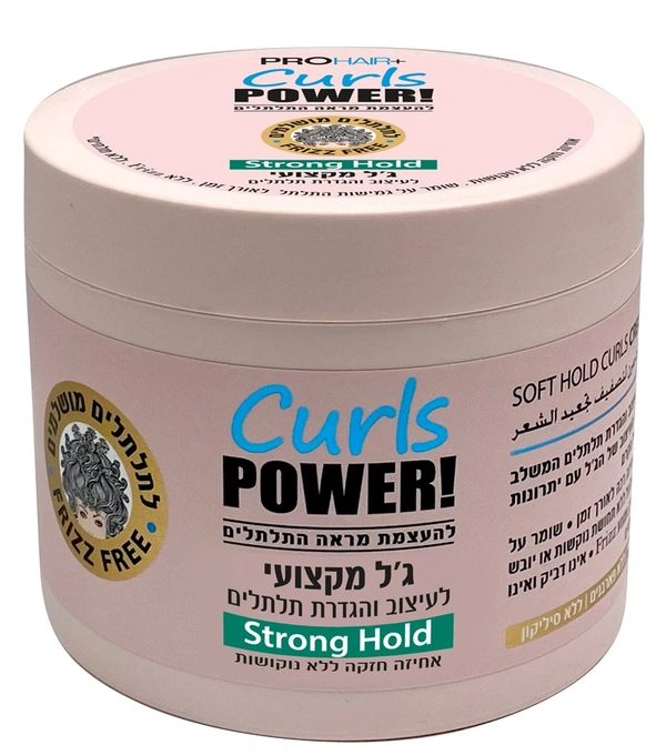 PROHAIRג'ל אחיזה חזקה לעיצוב תלתלים 500מל