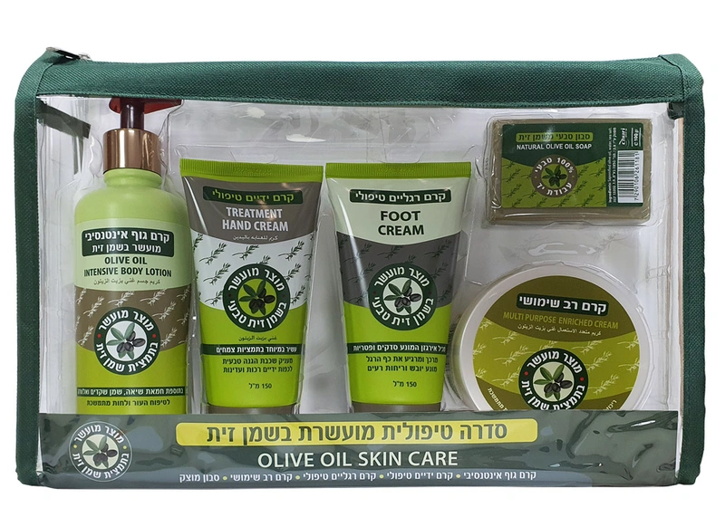 אוליברה מארז טיפוח שמן זית ( 5פריטים)