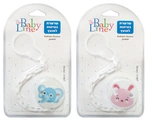 בייבי ליין שרשרת בטחון למוצץ - ורוד / Baby Line Soother Safety Chain Pink