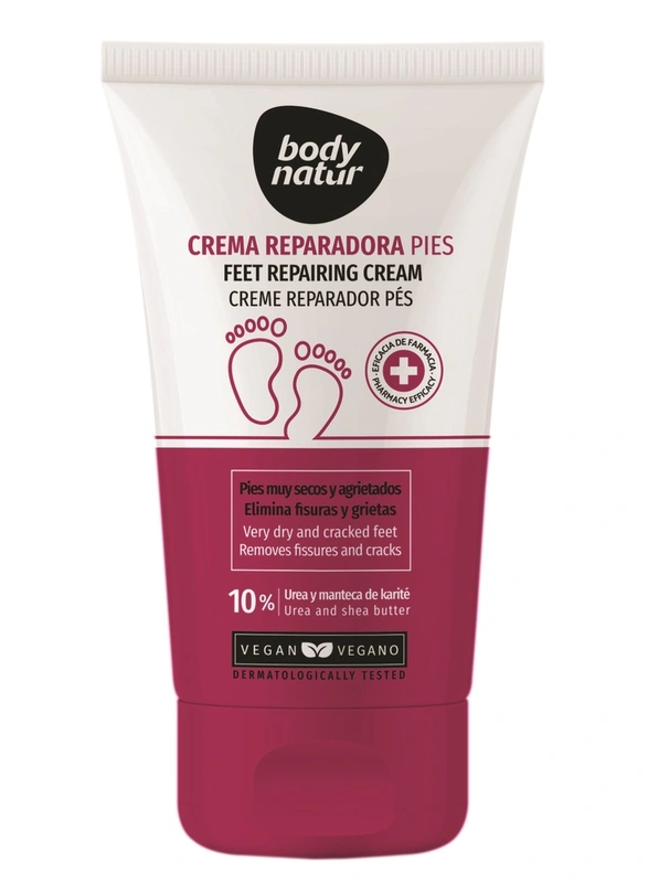 בודי נאטור קרם משקם לכף הרגל לעור יבש וסדוק 100מל