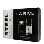 לה ריב סט STEEL ESSENCE Mבושם + דאו / La Rive Set Steel Essence Edt+deo