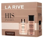 לה ריב סט HIS PASSION Mבושם + דאו / La Rive Set His Passion Edt+deo
