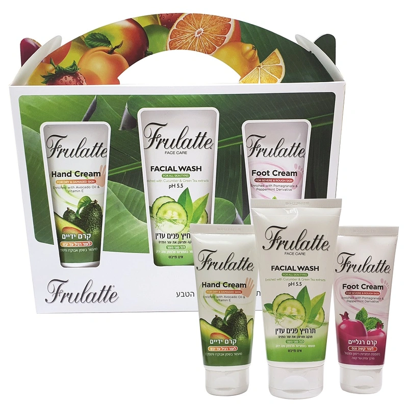 פרולטה סט 3פריטים (ק.רגליים+ק.ידיים+תרחיץ פנים)