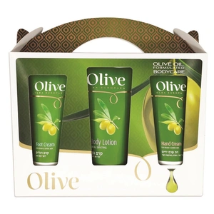 מארז אוליב ק.גוף+ק.ידיים+ק.רגליים