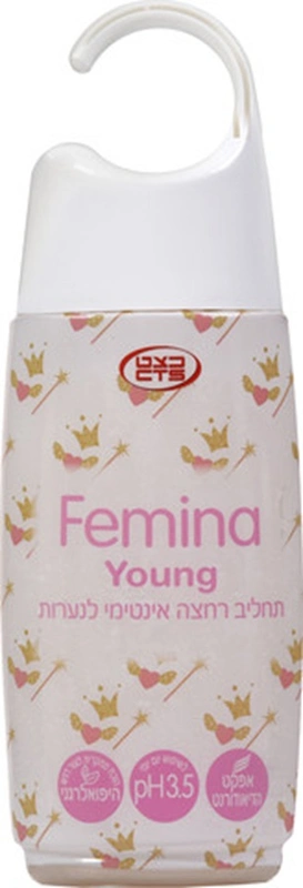 פמינה נערות תחליב רחצה אינטימי 220מל