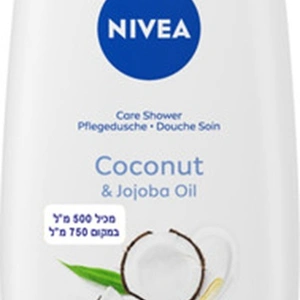 ניואה קרם רחצה קוקוס וחוחובה 500מל