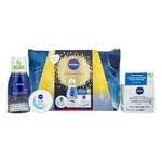 ניואה מארז טואלטיקה לאישה דאבל אפקט 2025(קרם סופט +50קרם יום +מסיר איפור+תיק) / Nivea W Set Double Effect