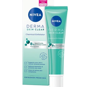 ניואה דרמה סקין קליר תכשיר לילה מכיל 8%חומצה סליצילית 40מל