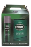 ברוט סט אוריגינל לגבר אדט 100מל + דאו ספריי / Set Brut Original Edt + Deo
