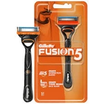 גילט פיוזן 5להבים - סכין + ידית / Gillette Fusion 5 Blades