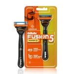 גילט פיוזן פאוור 5להבים - סכין + ידית / Gillette Fusion Power 5 Blades + Handing