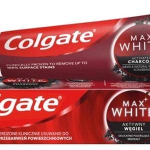 קולגייט משחת שיניים מקס ווייט סופיור קלין 75מ"ל