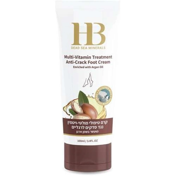 הלת אנד ביוטי קרם רגליים ארגן 100מל