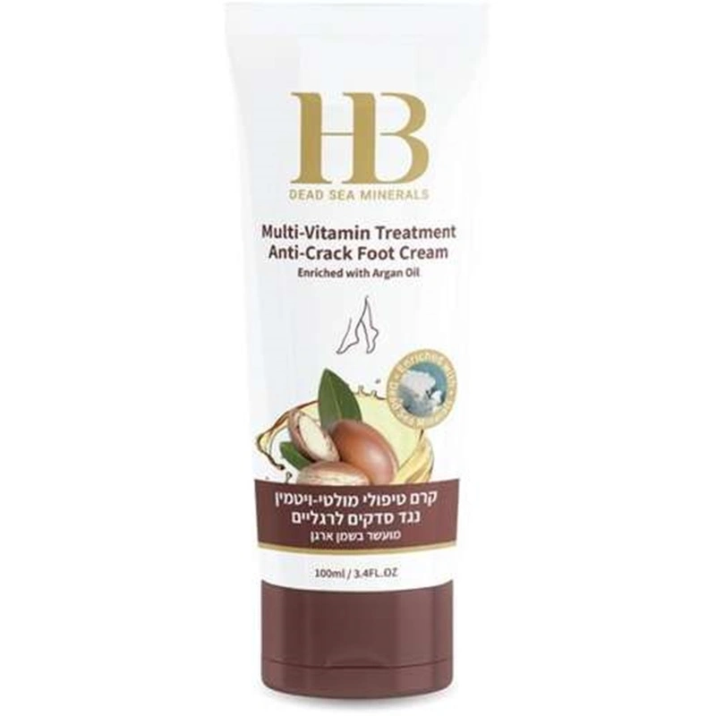 הלת אנד ביוטי קרם רגליים ארגן 100מל