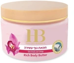 הלת אנד ביוטי חמאת גוף סחלבים 350מל / Hb Dead Sea Minerals Cream 350ml