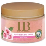 הלת אנד ביוטי פילינג גוף ורדים 450מל / Hb Dead Sea Minerals Peeling 450ml