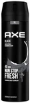 אקס דאו ספריי (ג) XLבלאק 200מל / Axe Black Deo Spray Men 200ml