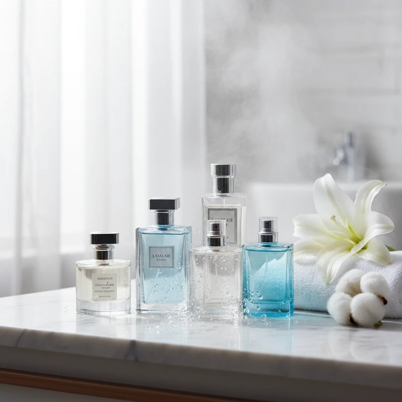 בשמים עם ריח של נקיון: ניחוחות רעננים שמרגישים כמו מקלחת