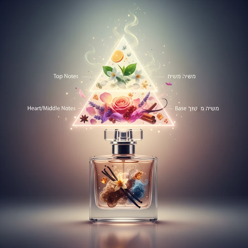 המדריך המלא לתווי ריח: מהם תווים עליונים, אמצעיים ובסיס?