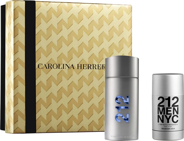 Product image: קרולינה הררה סט 212 מן אדט 100 מל + דאו סטיק 75 מל