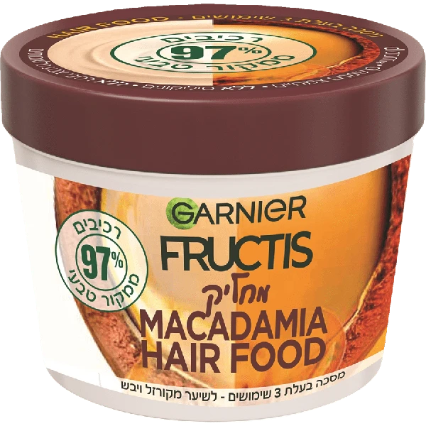 Product image: גרנייה פרוקטיס הירפוד מסכה מקדמיה 390 מ"ל