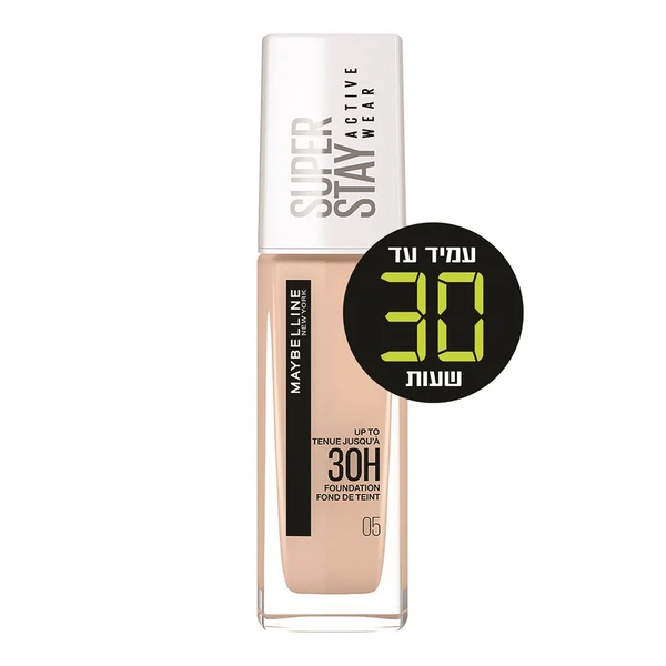 Product image: מייבילין סופרסטיי מייקאפ 30 שעות גוון 05
