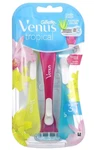 גילט וונוס טרופיקל 3להבים חד פעמי - 2*3סכינים / Gillette Venus Disposable Razors Tropical 2*3 Blades