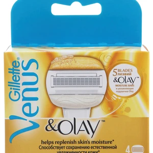 גילט וונוס אולאי רביעייה סכיני גילוח רב פעמי 5להבים