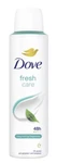 דאב דאו ספריי (א) פרש קאר 150מל / Dove Deo Spray Fresh Care 150ml